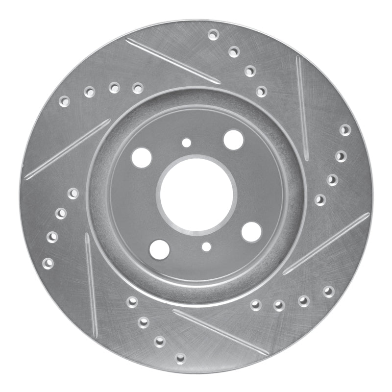 R1 Concepts Toyota Prius Front Left Drilled & Slotted Silver Brake Rotor (Part  RNCEDZ - 76074L) | rncEDZ - 76074L - JDMuscleSPK987565