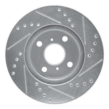 R1 Concepts Toyota Prius Front Left Drilled & Slotted Silver Brake Rotor (Part  RNCEDZ - 76074L) | rncEDZ - 76074L - JDMuscleSPK987565