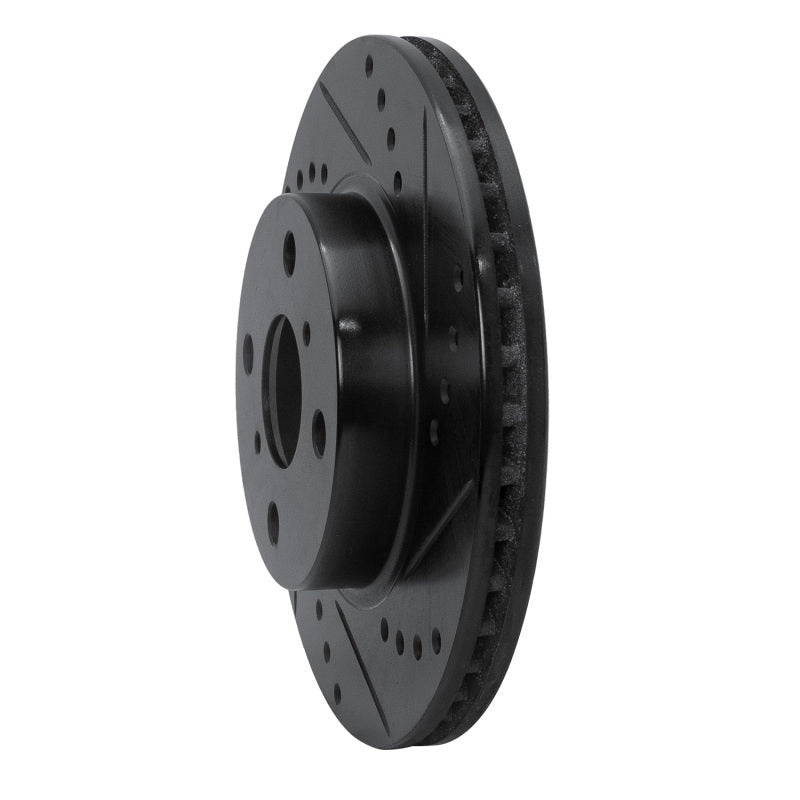 R1 Concepts Toyota Prius Front Right Drilled & Slotted Brake Rotor (Part rncECB - 76074R) | rncECB - 76074R - JDMuscleSPK983702