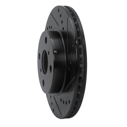 R1 Concepts Toyota Prius Front Right Drilled & Slotted Brake Rotor (Part rncECB - 76074R) | rncECB - 76074R - JDMuscleSPK983702