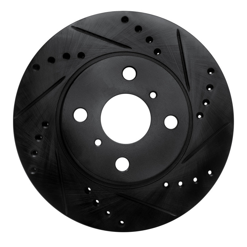 R1 Concepts Toyota Prius Front Right Drilled & Slotted Brake Rotor (Part rncECB - 76074R) | rncECB - 76074R - JDMuscleSPK983702