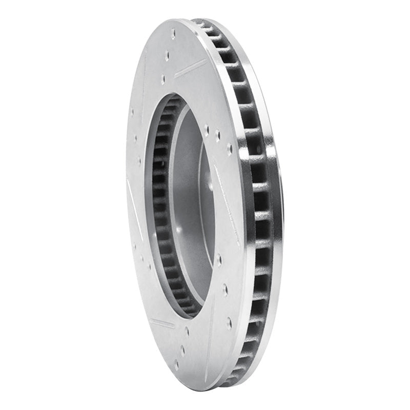 R1 Concepts Toyota Prius Front Right Drilled & Slotted Brake Rotor - Silver Finish | rncEDZ - 76151R - JDMuscleSPK987666