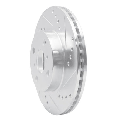R1 Concepts Toyota Prius Front Right Drilled & Slotted Silver Brake Rotor (Part rncEDZ - 76074R) | rncEDZ - 76074R - JDMuscleSPK987566