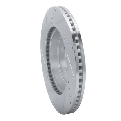 R1 Concepts Toyota Prius Prime Front Right Drilled & Slotted Silver Brake Rotor (Part rncEDZ - 76155R) | rncEDZ - 76155R - JDMuscleSPK987674