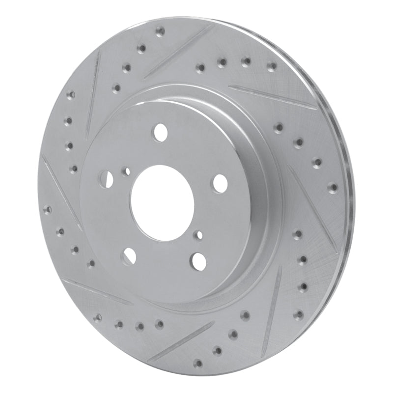 R1 Concepts Toyota RAV4 Front Left Drilled & Slotted Silver Brake Rotor - Part rncEDZ - 76122L | rncEDZ - 76122L - JDMuscleSPK987637