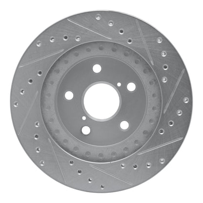 R1 Concepts Toyota RAV4 Front Left Drilled & Slotted Silver Brake Rotor - Part rncEDZ - 76122L | rncEDZ - 76122L - JDMuscleSPK987637