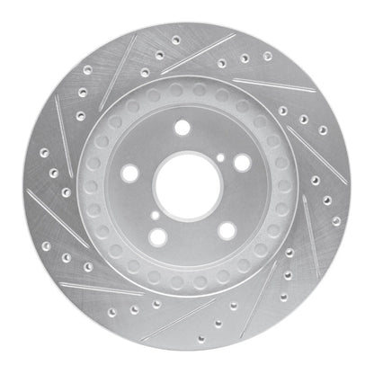 R1 Concepts Toyota RAV4 Front Right Drilled & Slotted Silver Brake Rotor (Part rncEDZ - 76122R) | rncEDZ - 76122R - JDMuscleSPK987638