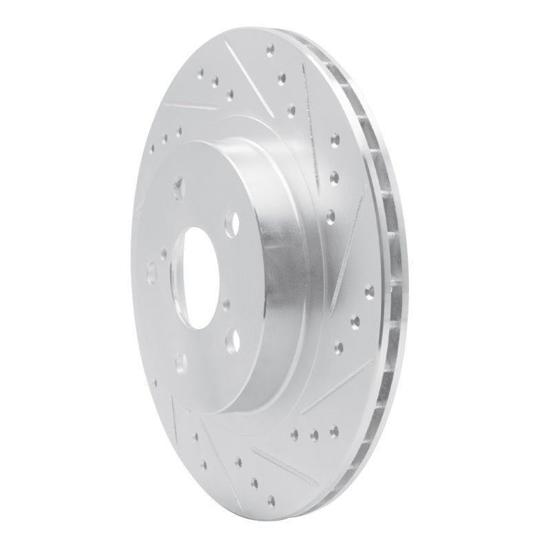 R1 Concepts Toyota RAV4 Front Right Drilled & Slotted Silver Brake Rotor (Part rncEDZ - 76122R) | rncEDZ - 76122R - JDMuscleSPK987638