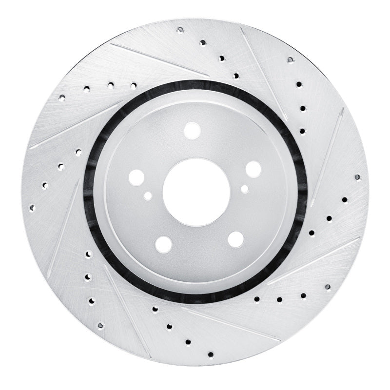 R1 Concepts Toyota RAV4 Prime Front Right Drilled & Slotted Silver Brake Rotor - Part rncEDZ - 76160R | rncEDZ - 76160R - JDMuscleSPK987684