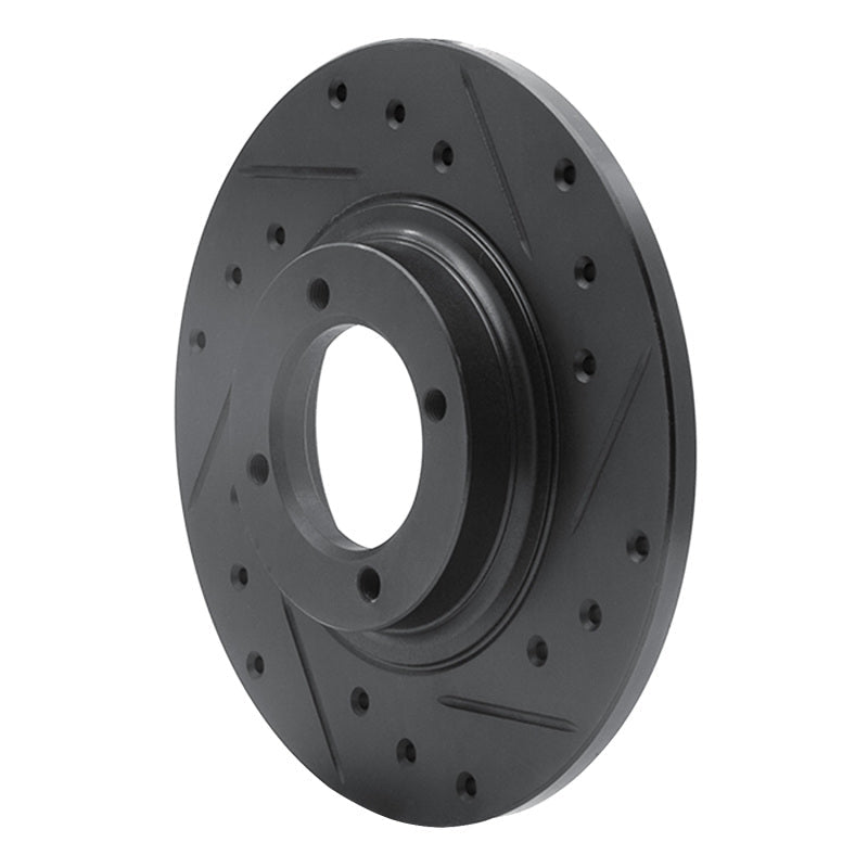R1 Concepts Toyota Starlet Front Right Drilled & Slotted Brake Rotor (Part Number: RNC - EB - 76004R) | rncECB - 76004R - JDMuscleSPK983640