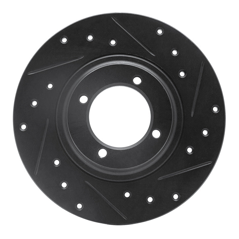 R1 Concepts Toyota Starlet Front Right Drilled & Slotted Brake Rotor (Part Number: RNC - EB - 76004R) | rncECB - 76004R - JDMuscleSPK983640