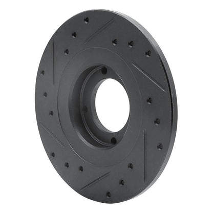 R1 Concepts Toyota Starlet Front Right Drilled & Slotted Brake Rotor (Part Number: RNC - EB - 76004R) | rncECB - 76004R - JDMuscleSPK983640