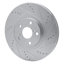 R1 Concepts Toyota Supra 1993 - 1998 Right Front Drilled and Slotted Silver Brake Rotor | rncEDZ - 76063D - JDMuscleSPK987550