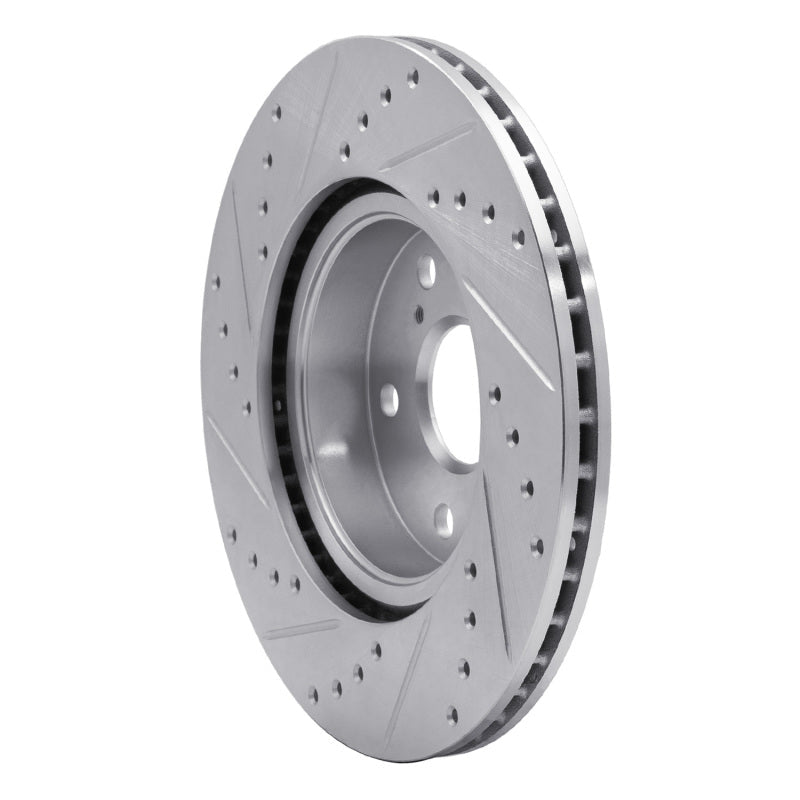 R1 Concepts Toyota Supra 86 - 92 Front Right Drilled & Slotted Silver Brake Rotor - Part rncEDZ - 76028R | rncEDZ - 76028R - JDMuscleSPK987500