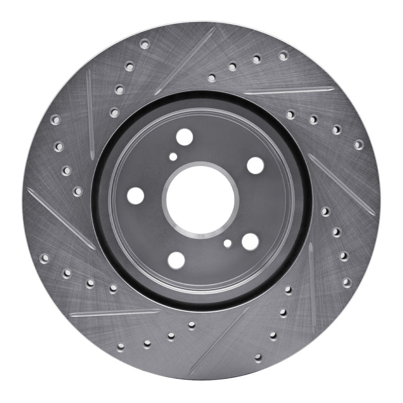 R1 Concepts Toyota Supra 86 - 92 Front Right Drilled & Slotted Silver Brake Rotor - Part rncEDZ - 76028R | rncEDZ - 76028R - JDMuscleSPK987500