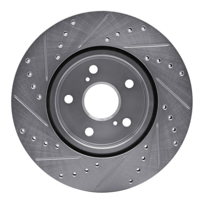 R1 Concepts Toyota Supra 86 - 92 Front Right Drilled & Slotted Silver Brake Rotor - Part rncEDZ - 76028R | rncEDZ - 76028R - JDMuscleSPK987500