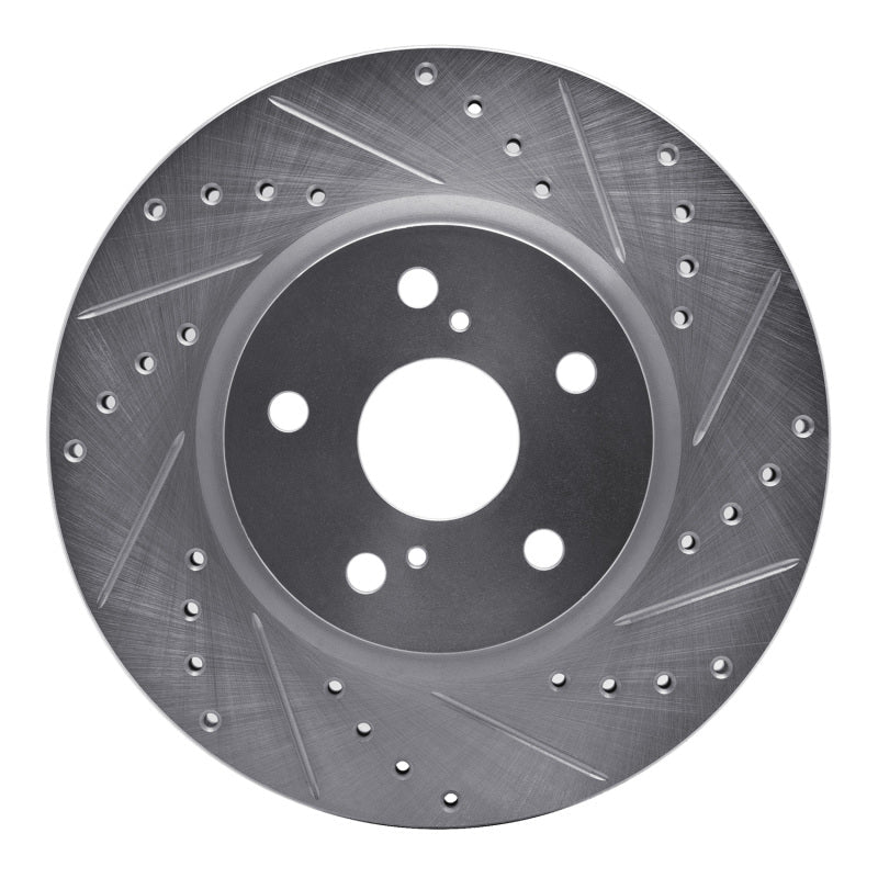 R1 Concepts Toyota Supra 86 - 92 Front Right Drilled & Slotted Silver Brake Rotor - Part rncEDZ - 76028R | rncEDZ - 76028R - JDMuscleSPK987500