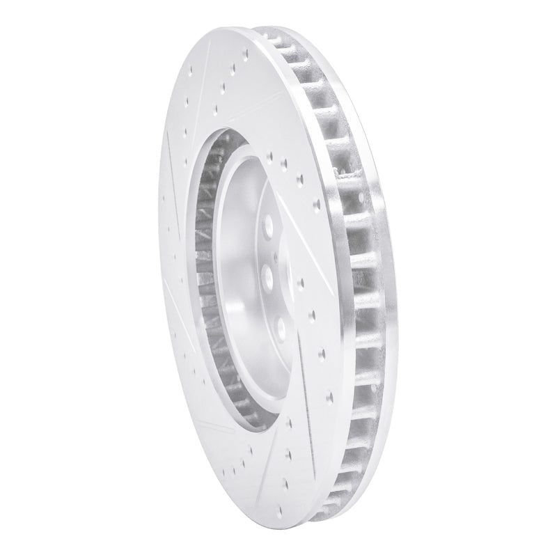 R1 Concepts Toyota Supra Front Right Drilled & Slotted Silver Brake Rotor - Part RNCEDZ - 76061R | rncEDZ - 76061R - JDMuscleSPK987548