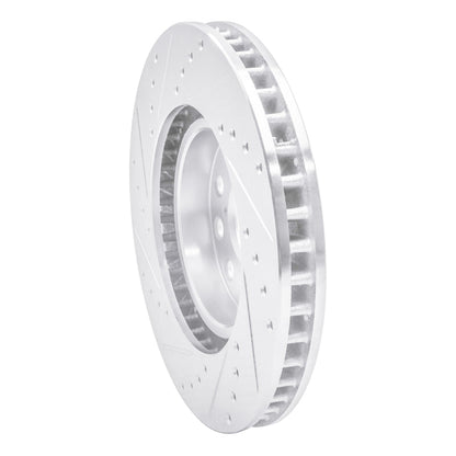 R1 Concepts Toyota Supra Front Right Drilled & Slotted Silver Brake Rotor - Part RNCEDZ - 76061R | rncEDZ - 76061R - JDMuscleSPK987548