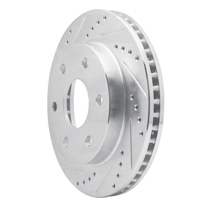 R1 Concepts Toyota T100 1993 - 1998 Front Left Drilled and Slotted Brake Rotor - Silver Finish | rncEDZ - 76119L - JDMuscleSPK987635