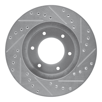 R1 Concepts Toyota T100 1993 - 1998 Front Left Drilled & Slotted Silver Brake Rotor | rncEDZ - 76118L - JDMuscleSPK987633