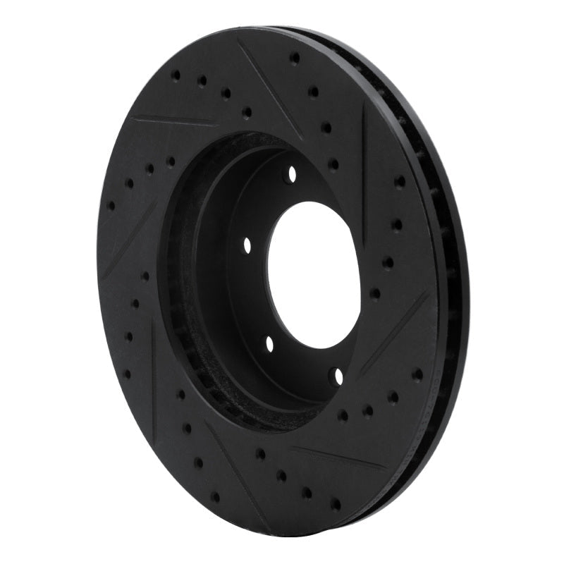 R1 Concepts Toyota T100 Front Left Drilled & Slotted Brake Rotor (1993 - 1998) | rncECB - 76119L - JDMuscleSPK983729