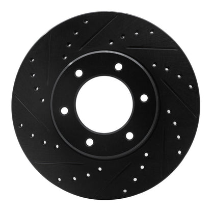R1 Concepts Toyota T100 Front Left Drilled & Slotted Brake Rotor (1993 - 1998) | rncECB - 76119L - JDMuscleSPK983729