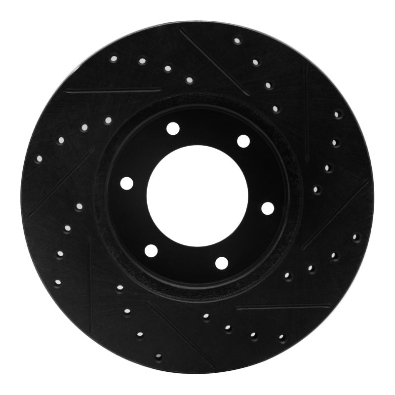 R1 Concepts Toyota T100 Front Left Drilled & Slotted Brake Rotor (1993 - 1998) | rncECB - 76119L - JDMuscleSPK983729