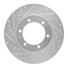 R1 Concepts Toyota T100 Front Left Drilled & Slotted Silver Brake Rotor (Part Number: RNCEDZ - 76115L) | rncEDZ - 76115L - JDMuscleSPK987627