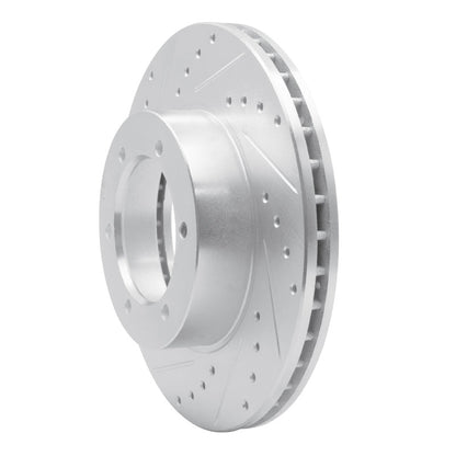 R1 Concepts Toyota T100 Front Left Drilled & Slotted Silver Brake Rotor (Part Number: RNCEDZ - 76115L) | rncEDZ - 76115L - JDMuscleSPK987627
