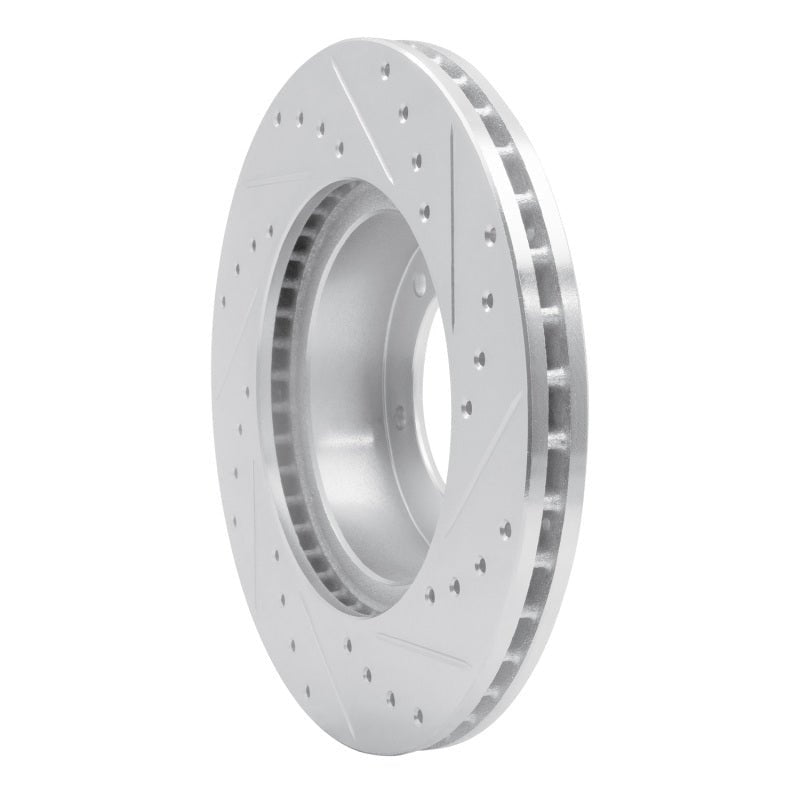 R1 Concepts Toyota T100 Front Left Drilled & Slotted Silver Brake Rotor (Part Number: RNCEDZ - 76115L) | rncEDZ - 76115L - JDMuscleSPK987627