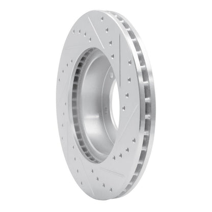 R1 Concepts Toyota T100 Front Left Drilled & Slotted Silver Brake Rotor (Part Number: RNCEDZ - 76115L) | rncEDZ - 76115L - JDMuscleSPK987627