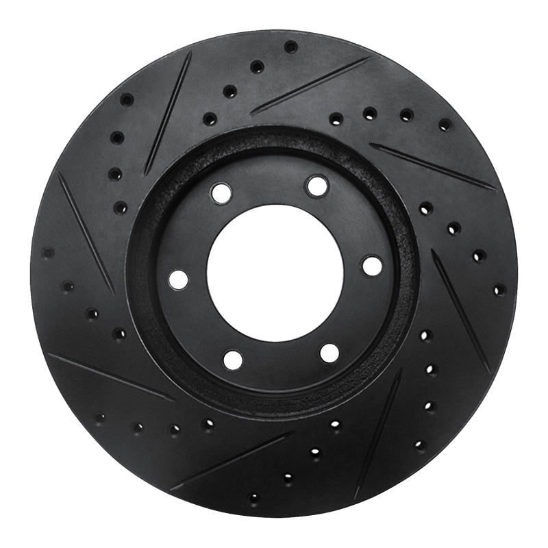 R1 Concepts Toyota T100 Front Right Drilled & Slotted Brake Rotor (1993 - 1998) | rncECB - 76119R - JDMuscleSPK983730