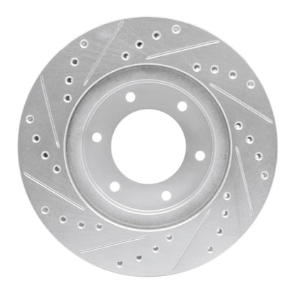 R1 Concepts Toyota T100 Front Right Drilled & Slotted Silver Brake Rotor (Part rncEDZ - 76118R) | rncEDZ - 76118R - JDMuscleSPK987634