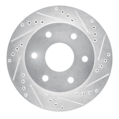 R1 Concepts Toyota T100 Front Right Drilled & Slotted Silver Brake Rotor (Part  RNCEDZ - 76119R) | rncEDZ - 76119R - JDMuscleSPK987636