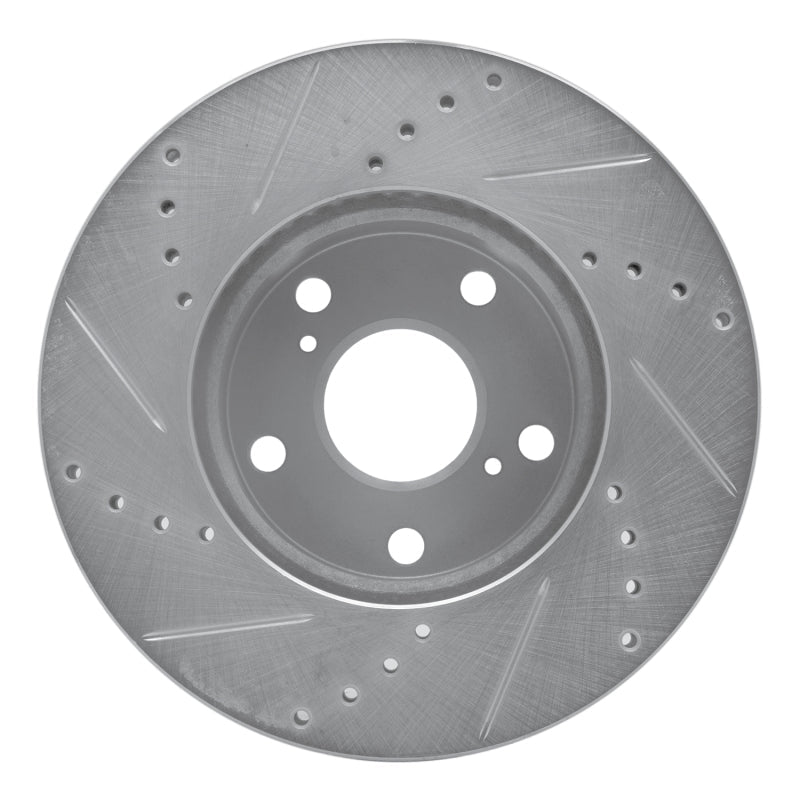 R1 Concepts Toyota Tacoma Front Right Drilled & Slotted Silver Brake Rotor – Part Number RNCEDZ - 76133R | rncEDZ - 76133R - JDMuscleSPK987646