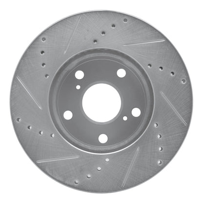 R1 Concepts Toyota Tacoma Front Right Drilled & Slotted Silver Brake Rotor – Part Number RNCEDZ - 76133R | rncEDZ - 76133R - JDMuscleSPK987646