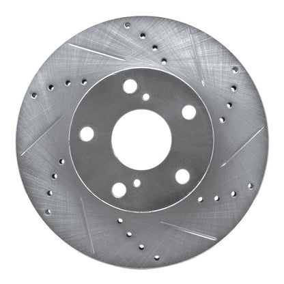 R1 Concepts Toyota Tacoma Front Right Drilled & Slotted Silver Brake Rotor – Part Number RNCEDZ - 76133R | rncEDZ - 76133R - JDMuscleSPK987646