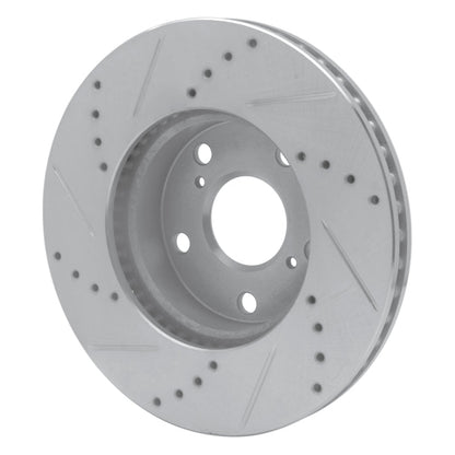 R1 Concepts Toyota Tacoma Front Right Drilled & Slotted Silver Brake Rotor – Part Number RNCEDZ - 76133R | rncEDZ - 76133R - JDMuscleSPK987646