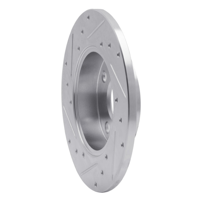 R1 Concepts Toyota Tercel 1983 - 1990 Front Right Drilled & Slotted Silver Brake Rotor | rncEDZ - 76017R - JDMuscleSPK987482