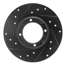 R1 Concepts Toyota Tercel Front Left Drilled & Slotted Black Brake Rotor (Part rncECB - 76003L) | rncECB - 76003L - JDMuscleSPK983637