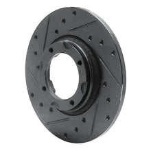 R1 Concepts Toyota Tercel Front Left Drilled & Slotted Black Brake Rotor (Part rncECB - 76003L) | rncECB - 76003L - JDMuscleSPK983637