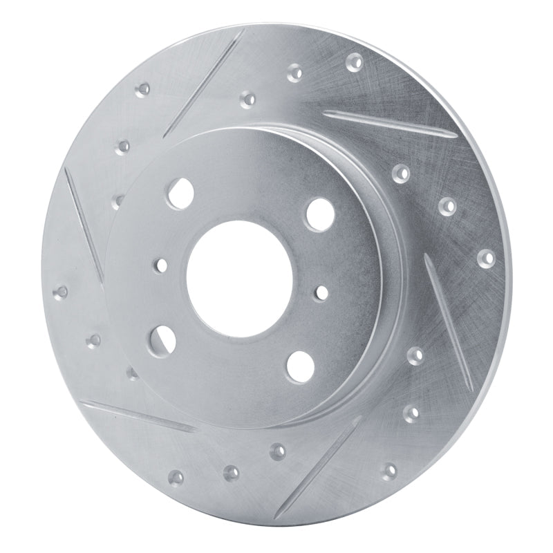 R1 Concepts Toyota Tercel Front Left Drilled & Slotted Brake Rotor (1983 - 1990) | rncEDZ - 76017L - JDMuscleSPK987481