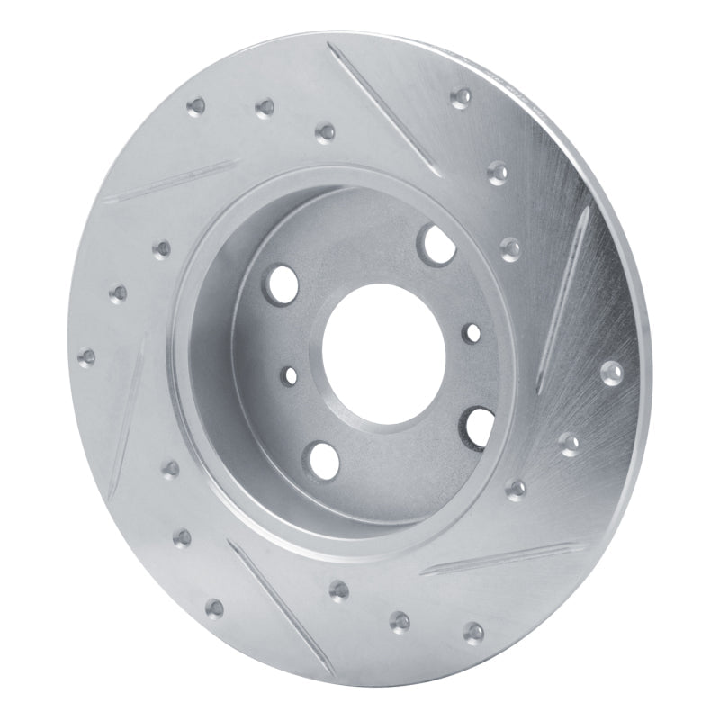 R1 Concepts Toyota Tercel Front Left Drilled & Slotted Brake Rotor (1983 - 1990) | rncEDZ - 76017L - JDMuscleSPK987481