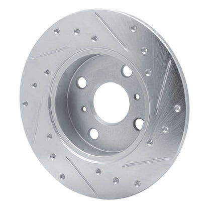 R1 Concepts Toyota Tercel Front Left Drilled & Slotted Brake Rotor (1983 - 1990) | rncEDZ - 76017L - JDMuscleSPK987481