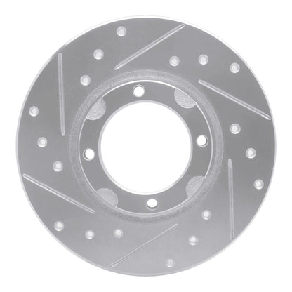R1 Concepts Toyota Tercel Front Left Drilled & Slotted Silver Brake Rotor (Part Number: rncEDZ - 76003L) | rncEDZ - 76003L - JDMuscleSPK987459