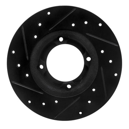R1 Concepts Toyota Tercel Front Right Drilled & Slotted Brake Rotor (Part Number: rncECB - 76003R) | rncECB - 76003R - JDMuscleSPK983638