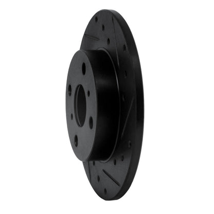 R1 Concepts Toyota Tercel Front Right Drilled & Slotted Brake Rotor (Part Number: rncECB - 76017R) | rncECB - 76017R - JDMuscleSPK983662