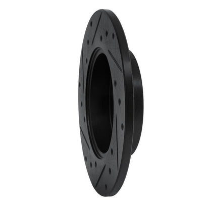 R1 Concepts Toyota Tercel Front Right Drilled & Slotted Brake Rotor (Part Number: rncECB - 76017R) | rncECB - 76017R - JDMuscleSPK983662