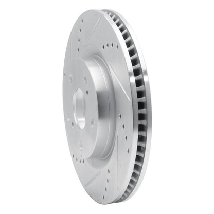 R1 Concepts Toyota Van Front Left Drilled & Slotted Silver Brake Rotor (1986 - 1989) | rncEDZ - 76104L - JDMuscleSPK987605
